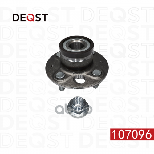 Cтупица Колеса С Подшипником Задняя Honda Jazz Ii (Gd) -08 DEQST 