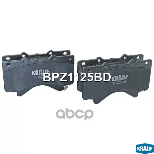 Колодки Тормозные Дисковые Krauf 