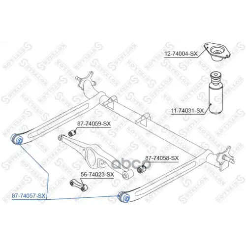 С/Б Зад. Балки Stellox 