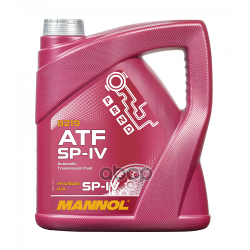 Масло Трансмиссионное Mannol 8219 Atf Sp-Iv 4 Л MANNOL 