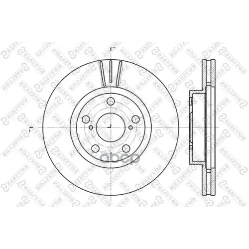 Диск Торм. Пер. Stellox 