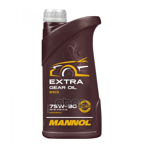 Масло Трансмиссионное Mannol Extra Getriebeoel Синтетическое 75W-90 1Л. MANNOL 