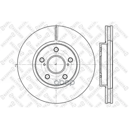 Диск Торм. Stellox 