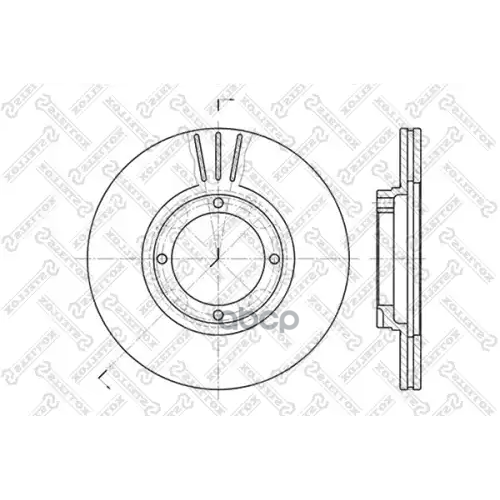 Диск Торм. Пер. Stellox 