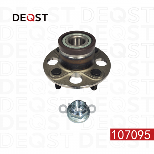 Cтупица Колеса С Подшипником Задняя Honda Jazz Ii (Gd) -08 (Барабанный Мех.) DEQST 