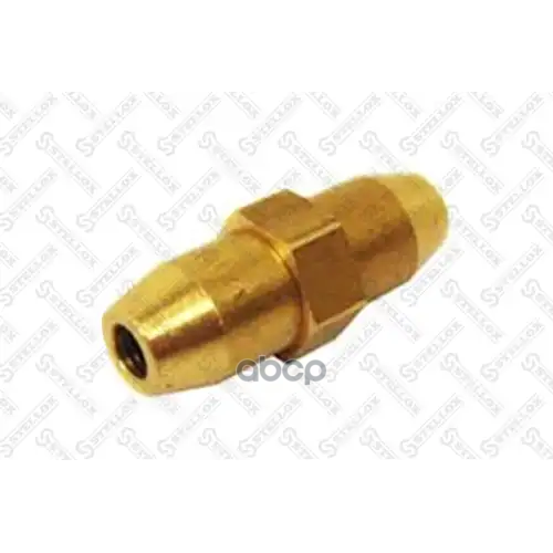 Фитинг Соединитель Прямой (Латунь) D8x1-D8x1 L37.6 Неразъемн. Stellox 85-21236-SX