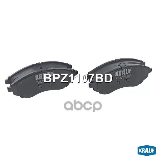 Колодки Тормозные Дисковые Krauf 