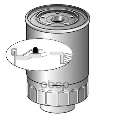 Фильтр Топливный Hyundai/Mitsubishi Porter/H1/H100/Pajero/L200 2.5D Stellox 