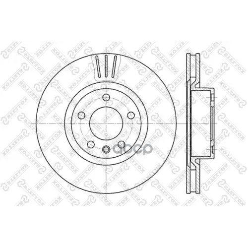 Диск Торм. Пер. Stellox 