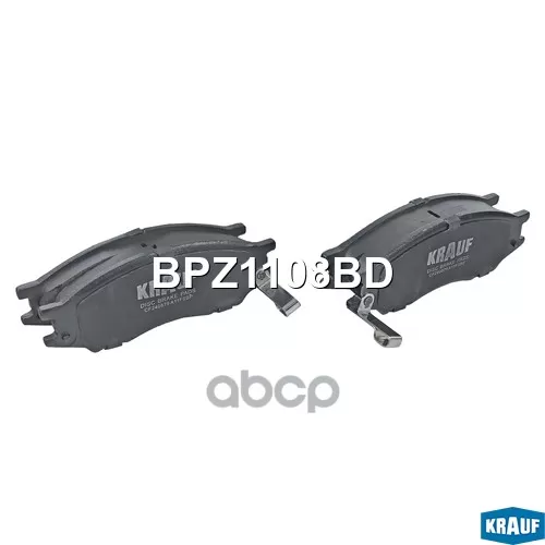 Колодки Тормозные Дисковые Krauf 