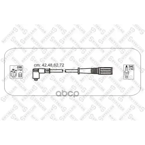 К-Кт Проводов Fiat Punto/Palio 1.1/1.2I 93> Stellox 
