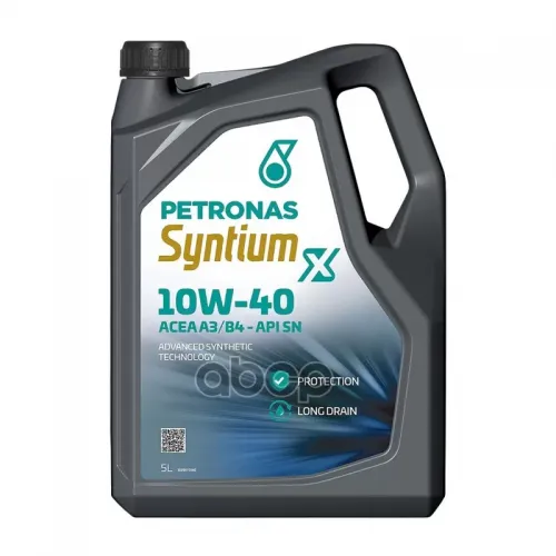 Масло Моторное Petronas Syntium X 10W-40 A3/B4 5L PETRONAS 