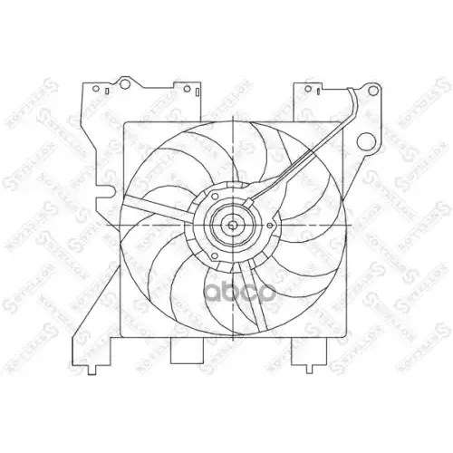 Вентилятор Охлаждения Stellox 29-99350-SX