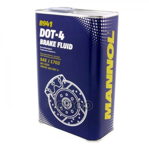 Mannol Sct Dot-4 Тормозная Жидкость (1L) MANNOL 