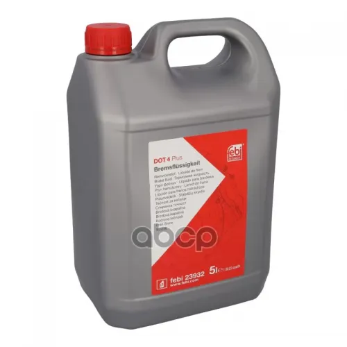 Жидкость Тормозная Febi Dot 4 5Л. Febi 