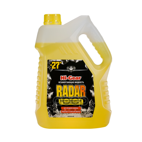 Незамерзающая Жидкость Hi-Gear Radar -27 Hi Gear Radar Winter Windshield 4Л Hi-Gear 