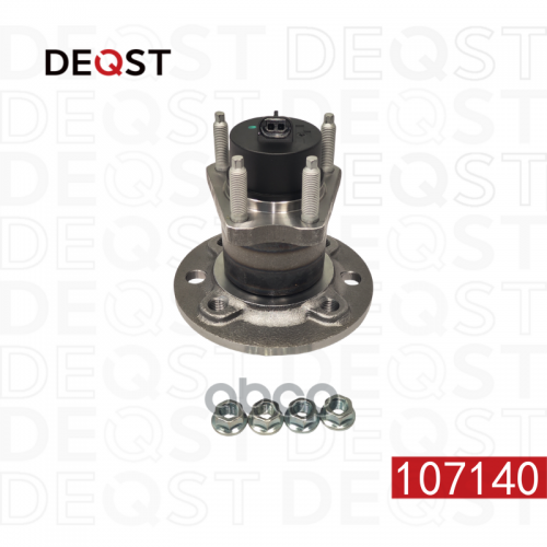 Cтупица Колеса С Подшипником Задняя С Abs Opel Astra F-G, Opel Meriva, Opel Vectra A-B DEQST 