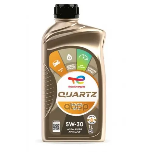 TotalEnergies Total Quartz 9000 Nfc 5W30 A5/B5. Sl/Cf Масло Моторное Синт. (1L)