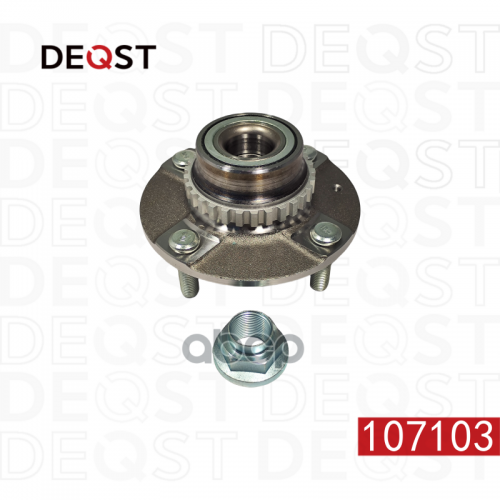 Cтупица Колеса С Подшипником Задняя Hyundai Accent I, Hyundai Pony -01.2000 C Abs DEQST 