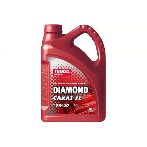 Teboil 0W-20 Diamond Carat Fe Sn 4Л (Синт. Мотор. Масло)