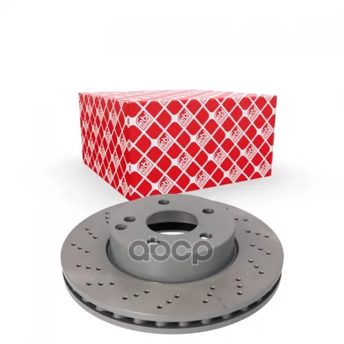 Диск Тормозной Mb W204/W212 09- Передний D=295Мм.с Перфорацией (Мин. 2 Шт.) Febi 