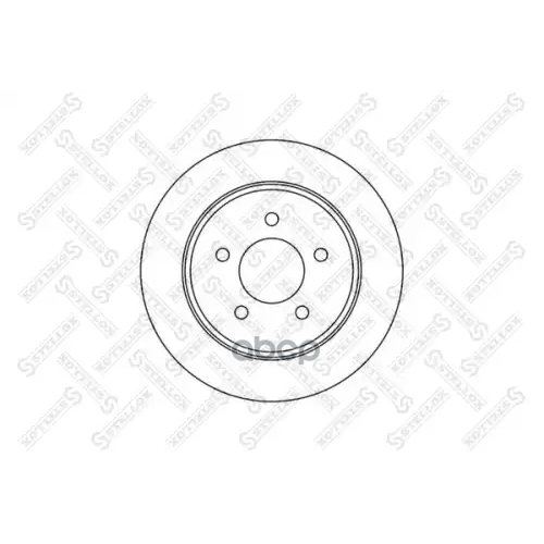 Диск Тормозной Stellox 