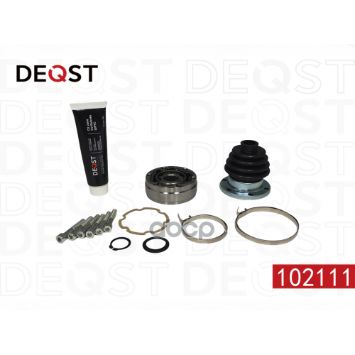 Шрус Vw G2/G3/Polo/Caddy/Seat Ibiza 1.0-1.9D 83-99 Внутр. DEQST 