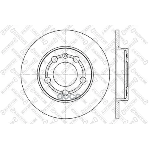 Диск Тормозной Stellox 