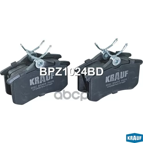 Колодки Тормозные Дисковые Krauf 