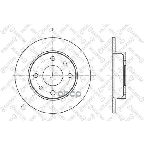Диск Торм. Stellox 