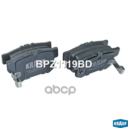 Колодки Тормозные Дисковые Krauf 