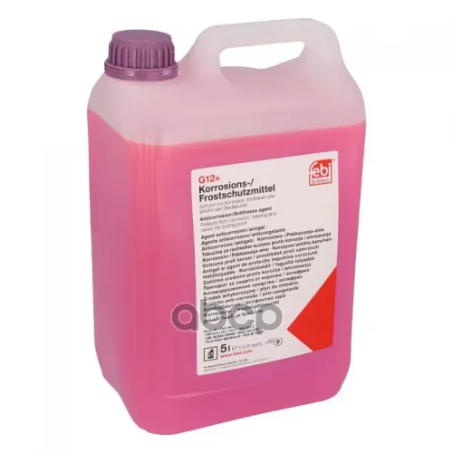 Антифриз Концентрат G12+ -38 (При Разбавлении 11) Фиолетовый 5Л Febi 