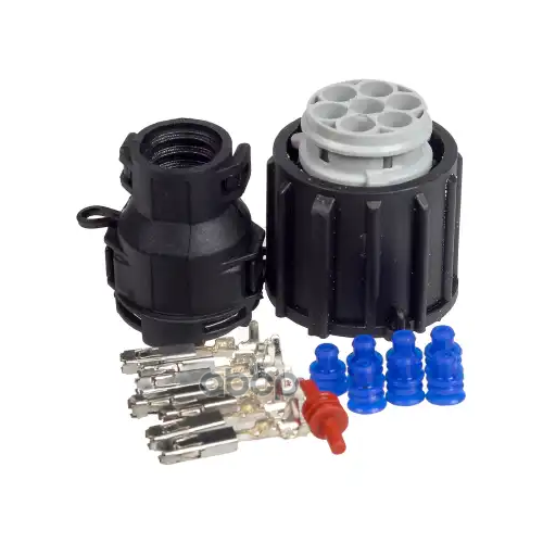 Р/К Разъема Фишка 7-Pin. Личинки. Насадка 180 Град.. Уплотнен.. Nw8.5 Man Tga Stellox 