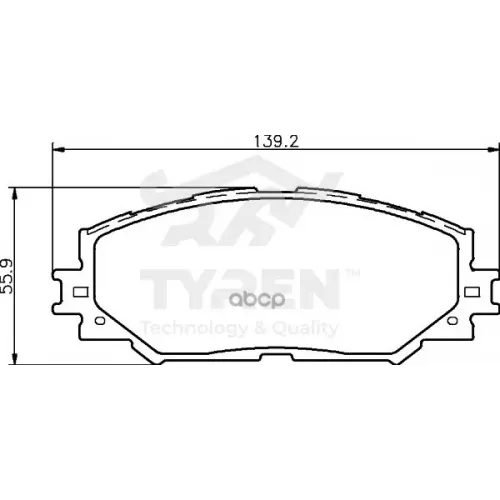 Колодки Тормозные Дисковые TYREN 