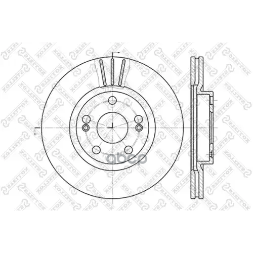 Диск Торм. Пер. Stellox 