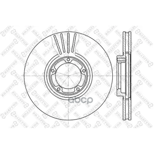Диск Торм.ford Transit 91-94 Stellox 