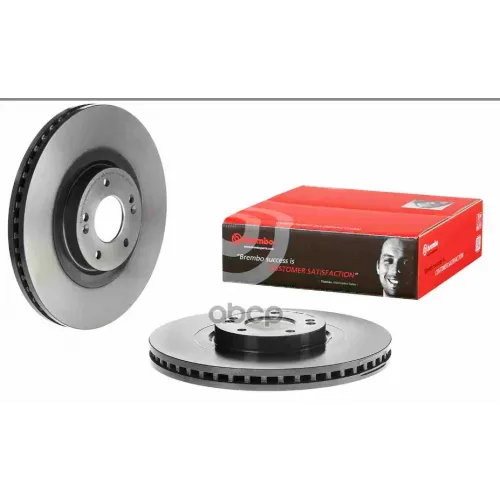 Диск Тормозной Hyundai/Kia Santa Fe/Sorento 18- Перед. D=340Mm Brembo 