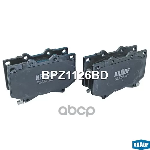 Колодки Тормозные Дисковые Krauf 